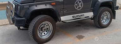 cerchi cromati Suzuki samurai 
