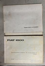 Catalogo parti di ricambio FIAT 1800 2a edizione