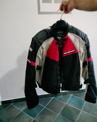 Giubbotto moto uomo 
