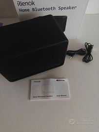 Potente cassa BT in legno rivestita 40W