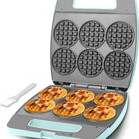 Baker's Friend Multi Mini Waffle Maker Machine, Pi