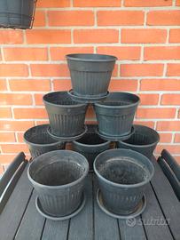 Set di vasi per piante balcone giardino 