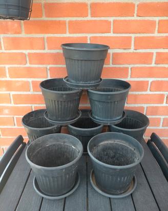 Set di vasi per piante balcone giardino 