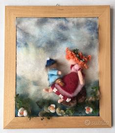 Quadro cameretta tridimensionale