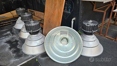 5 Lampade/fari con lampadine 10000lumen