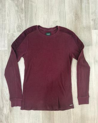 Maglione uomo Guess bordeaux taglia M