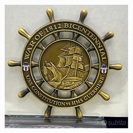 Moneta Challenge Coin USS Constitution Timone 1812