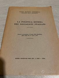 la politica estera dei socialisti italiani 1963