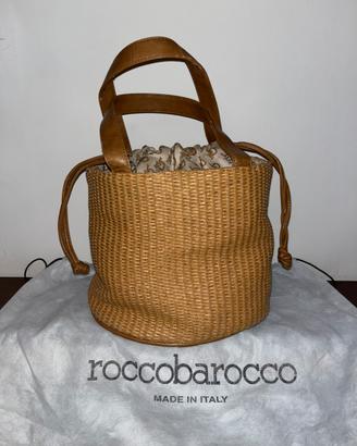 Borsa a cestino rocco barocco made in taly