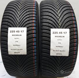 2 GOMME 225 45 17 MICHELIN BR1032