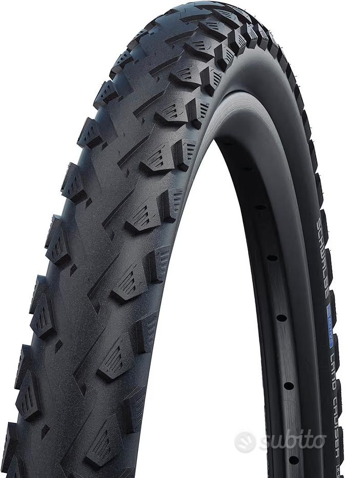 COPPIA PNEUMATICI SCHWALBE LAND CRUISER 24x2.0 Bambini Nero MTB