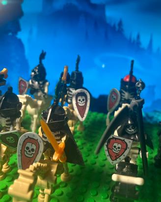 8 Lego Fantasy MOC - Skeleton heavy Cavalry