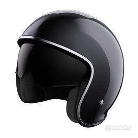 CASCO JET VINTAGE MOTO STORMER PRIME VISIERA FUME