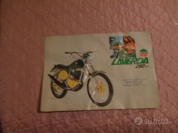 DEPLIANT ORIGINALE LAVERDA CHOTT 250 1974 