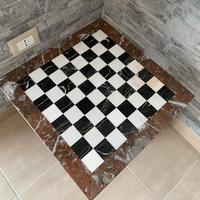 Scacchiera in marmo