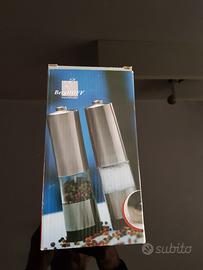 macina sale e pepe elettrici berghoff nuovi 