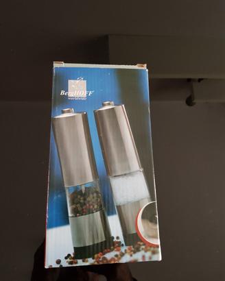 macina sale e pepe elettrici berghoff nuovi 