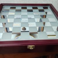 Scacchiera in Legno e vetro