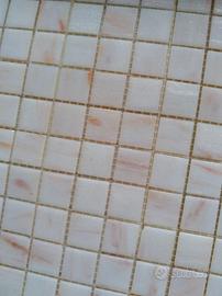 fogli mosaico bisazza blu e bianchi