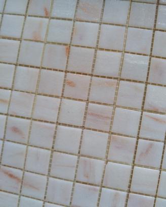 fogli mosaico bisazza blu e bianchi