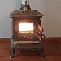 stufa a legna in ghisa 