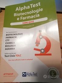 ALPHA TEST Biotecnologie e farmacia 3200 quiz