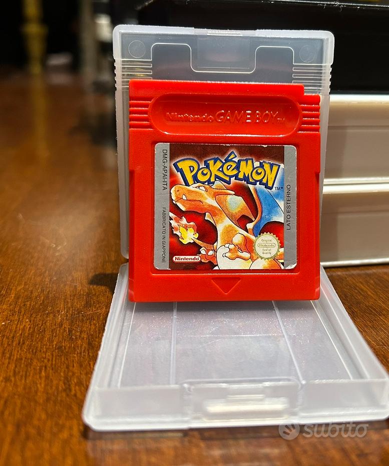 Solo Box Di Pokémon Rosso Per Game Boy, Custodia Originale Italiana, Nuova - Foto 3