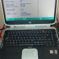 hp pavilion zv6000 per ricambi, si accende per 10"