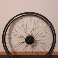 Ruota posteriore con misuratore di potenza