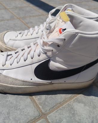sneakers nike blazer Mid '77 Vintage bianche alte