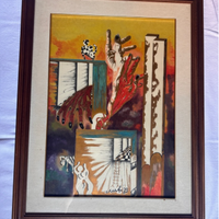 4 quadri Roberto Marconato – Arte anni ’70 – Lotto