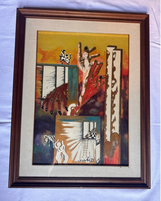 4 quadri Roberto Marconato – Arte anni ’70 – Lotto