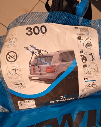 Porta Bici auto Dechatlon BTWiIN 300 x 3 bicilette