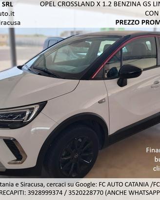 Opel Crossland X 1.2 TURBO GS LINE 2021 - PARI AL 
