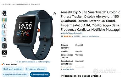 Amazfit smartwatch