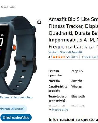 Amazfit smartwatch