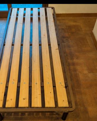 Rete a doghe singola in legno e alluminio