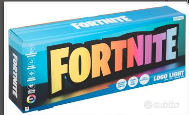 lampada fortnite led luce game gioco ps4 ps5 PC 