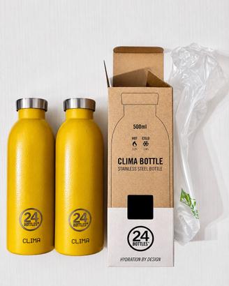 2 Borracce termiche 24Bottles 500ml Clima