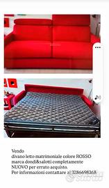 Divano letto matrimoniale