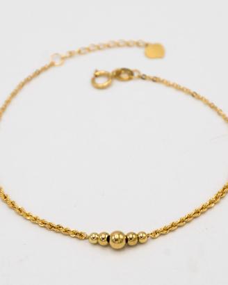 Bracciale in oro giallo 18 kt E.150