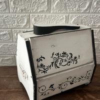 Scatola lustrascarpe Shabby Chic