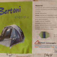 Tenda da campeggio 6 posti