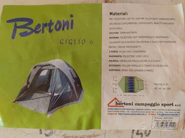 Tenda da campeggio 6 posti