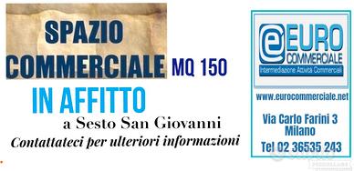 210/22 In Sesto S. Giovanni SPAZIO COMMERCIALE