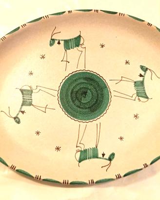 Vassoio ceramica D'AMORE Vietri