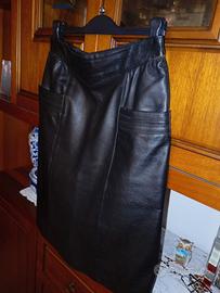 Gonna in pelle donna