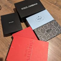 Scatole firmate autentica Bottega Veneta,YSL,Prada