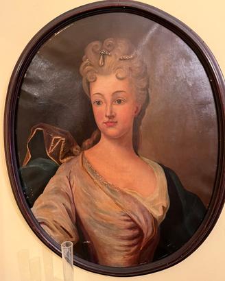 Grande quadro olio su tela del 1800