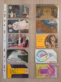 Collezione 10 Schede Telefoniche a Tema Religioso